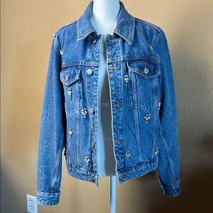 Embellished Blue Denim Jacket 6